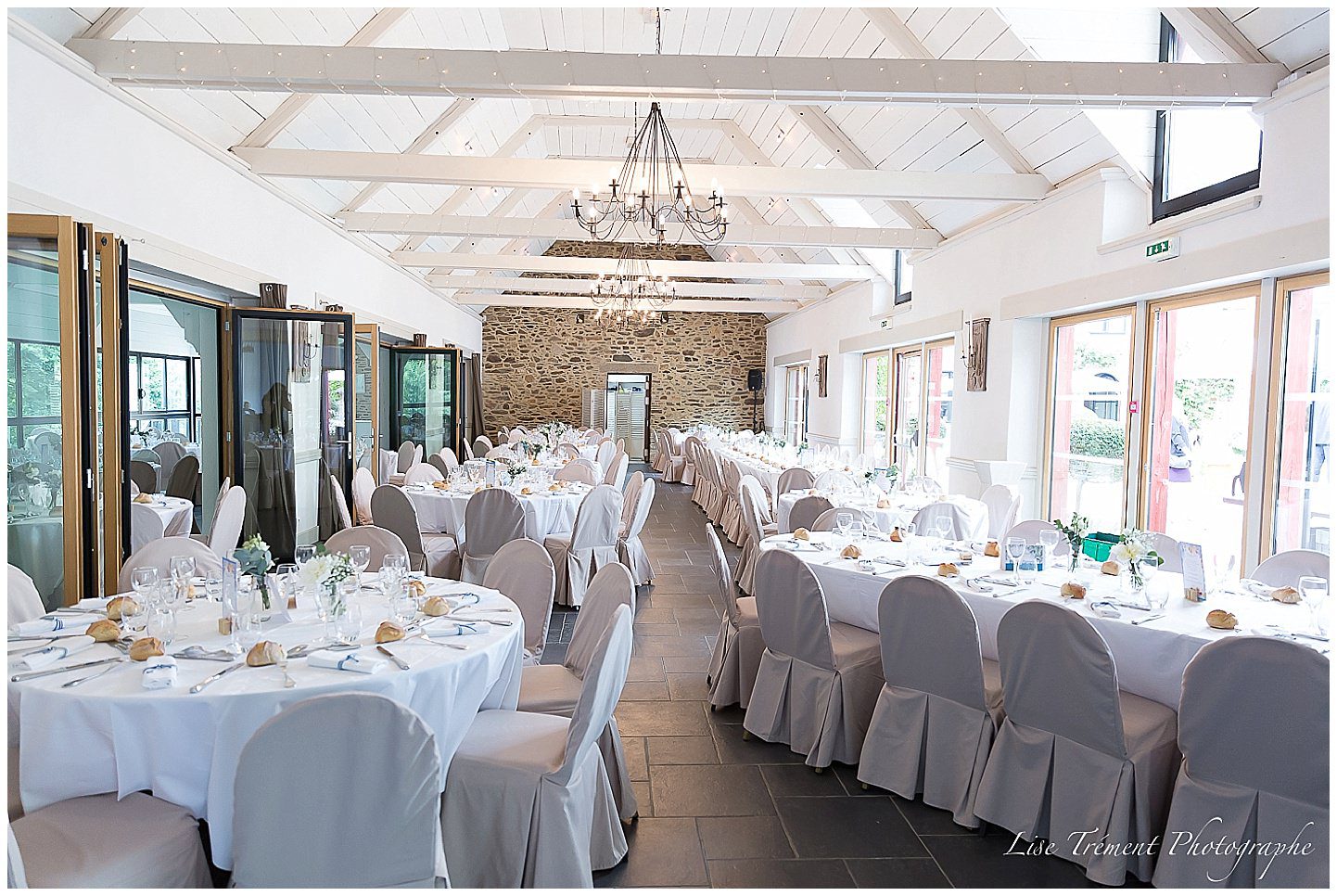 salle du domaine de Richeboi à Pleurtuit- crédit photo Lise Trément photographe