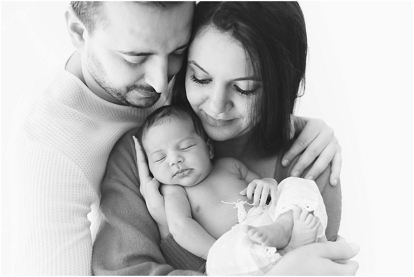 Séance studio nouveau-né Enghien les bains